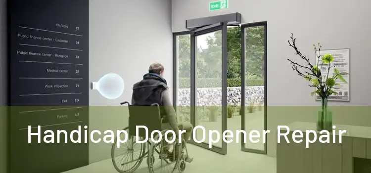 Handicap Door Opener Repair
