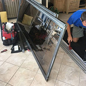 sliding glass door frame repair Clearwater